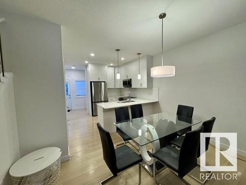 3843 Chrustawka Place, Edmonton, AB - Indoor Photo Showing Dining Room