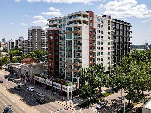 305 10055 118 Street, Edmonton, AB - Outdoor With Balcony With Facade