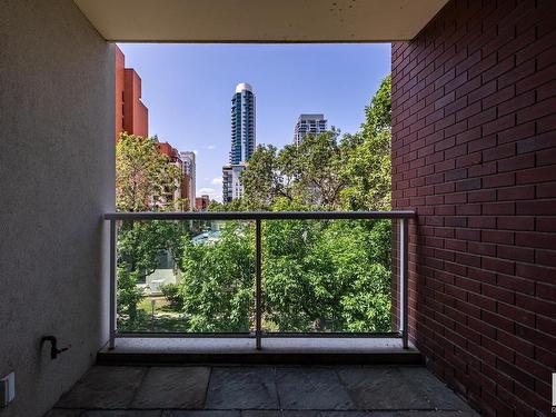 305 10055 118 Street, Edmonton, AB -  With Balcony With Exterior