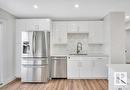 Upper 9907 170 Avenue, Edmonton, AB  - Indoor Photo Showing Kitchen With Upgraded Kitchen 