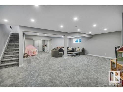 3971 5 Avenue, Edmonton, AB - Indoor Photo Showing Basement