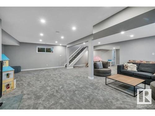 3971 5 Avenue, Edmonton, AB - Indoor Photo Showing Basement