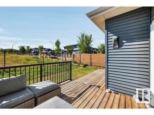 3971 5 Avenue, Edmonton, AB - Outdoor With Deck Patio Veranda With Exterior