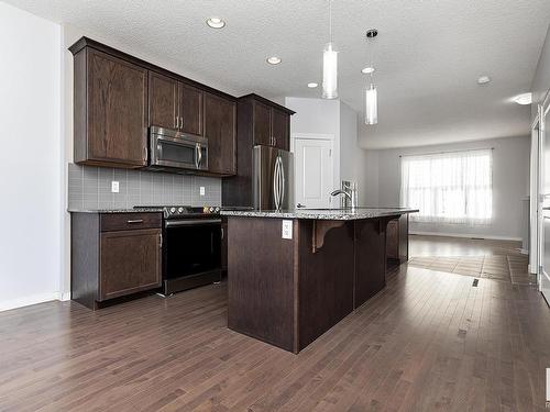 17715 59 Street, Edmonton, AB - Indoor Photo Showing Kitchen With Upgraded Kitchen