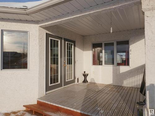 5803 50 Ave, Barrhead, AB - Outdoor With Deck Patio Veranda With Exterior