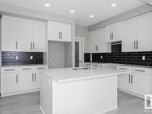 17412 2 Street, Edmonton, AB - Indoor Photo Showing Kitchen