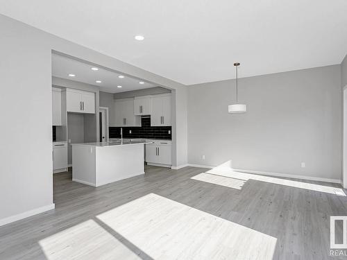 17412 2 Street, Edmonton, AB - Indoor Photo Showing Kitchen