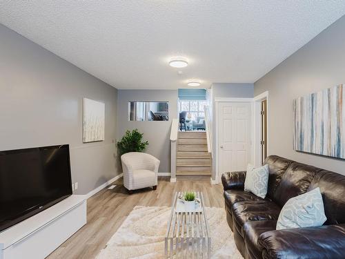 1503 76 Street, Edmonton, AB - Indoor Photo Showing Living Room