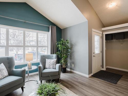 1503 76 Street, Edmonton, AB - Indoor Photo Showing Living Room