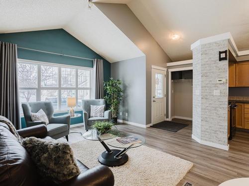 1503 76 Street, Edmonton, AB - Indoor Photo Showing Living Room