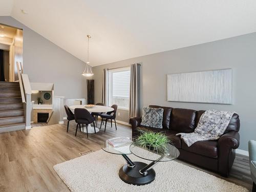 1503 76 Street, Edmonton, AB - Indoor Photo Showing Living Room