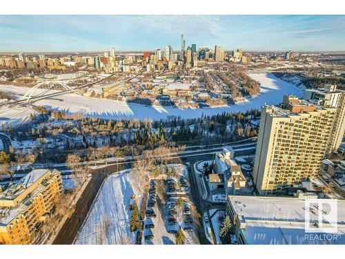 1805 10149 Saskatchewan Drive, Edmonton, AB - Outdoor With View