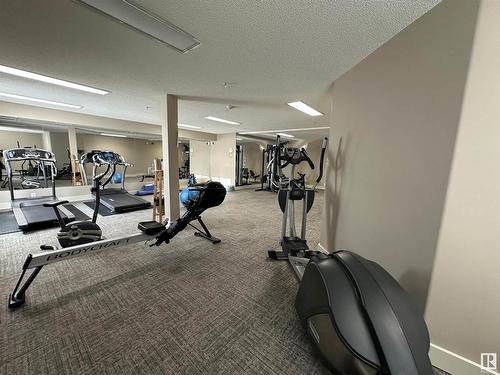 214 646 Mcallister Loop, Edmonton, AB - Indoor Photo Showing Gym Room