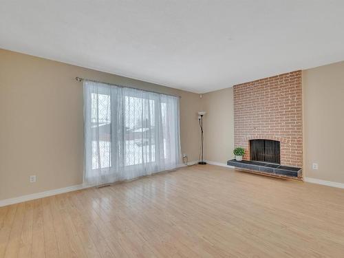 3103 104 Street, Edmonton, AB - Indoor Photo Showing Other Room With Fireplace