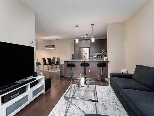 #347 6079 Maynard Way, Edmonton, AB - Indoor Photo Showing Living Room