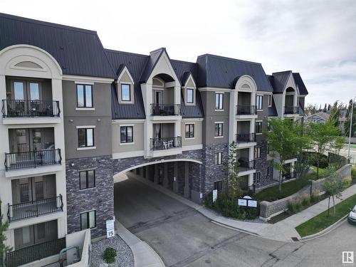 #347 6079 Maynard Way, Edmonton, AB - Outdoor With Balcony With Facade