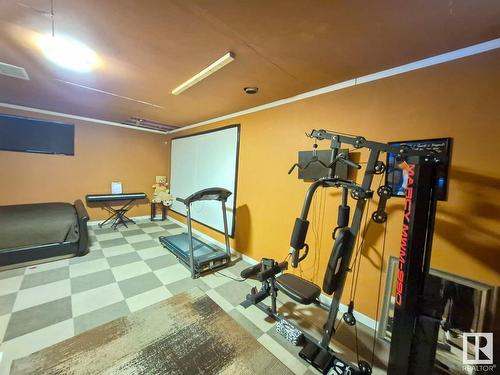 1873 32A Street, Edmonton, AB - Indoor Photo Showing Gym Room