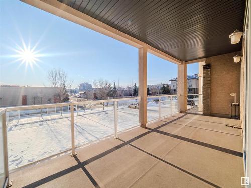 225 612 111 Street, Edmonton, AB - Outdoor With Balcony With Exterior