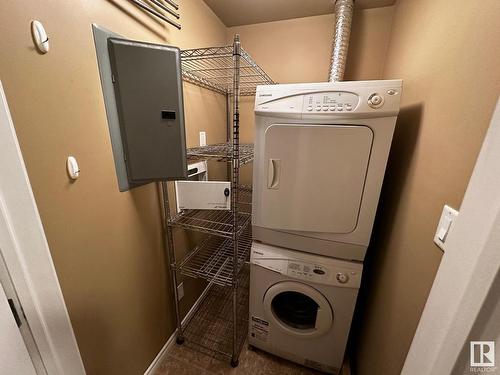 506 9707 106 Street, Edmonton, AB - Indoor Photo Showing Laundry Room