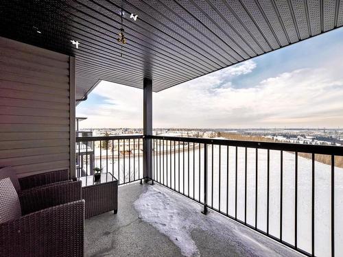 461 1196 Hyndman Road, Edmonton, AB - Outdoor With Balcony With Exterior