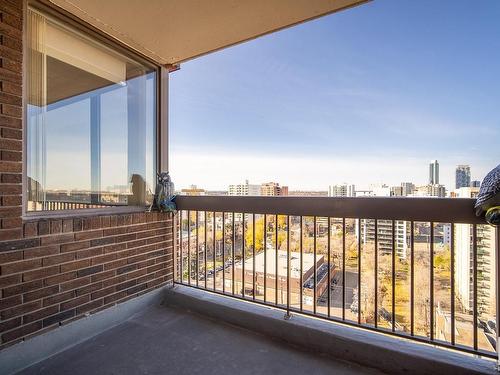 1702 10025 113 Street, Edmonton, AB - Outdoor With Balcony With Exterior