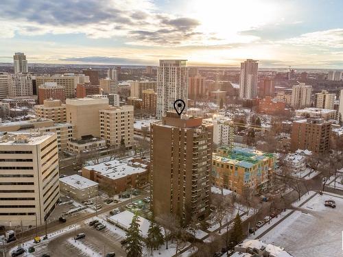 1702 10025 113 Street, Edmonton, AB - Outdoor With View