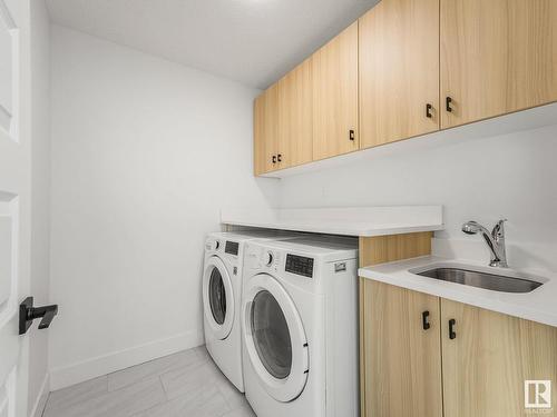 3705 Hummingbird Way, Edmonton, AB - Indoor Photo Showing Laundry Room