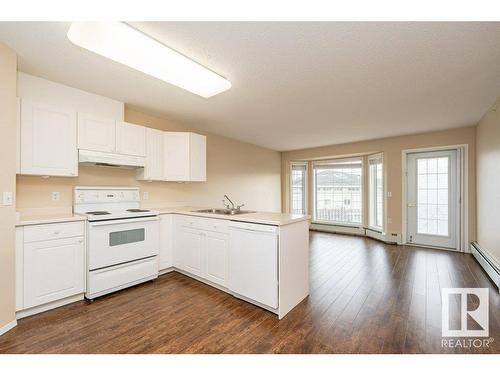 363 13441 127 Street, Edmonton, AB - Indoor Photo Showing Kitchen With Double Sink