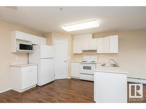 363 13441 127 Street, Edmonton, AB - Indoor Photo Showing Kitchen With Double Sink