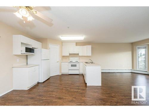 363 13441 127 Street, Edmonton, AB - Indoor Photo Showing Kitchen With Double Sink