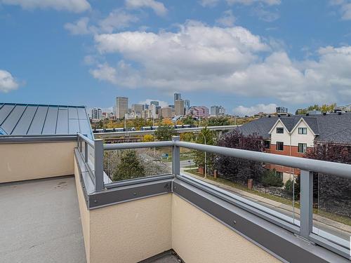 309 9603 98 Avenue, Edmonton, AB - Outdoor With Balcony With View