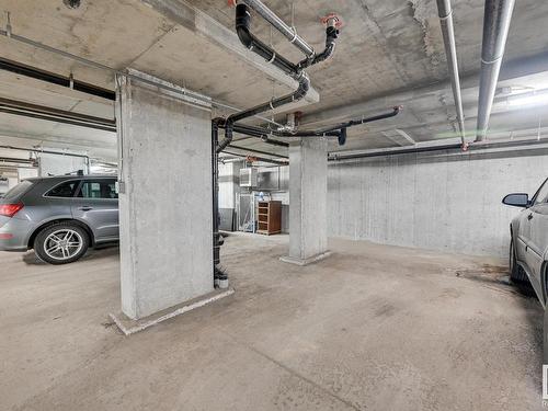 309 9603 98 Avenue, Edmonton, AB - Indoor Photo Showing Garage