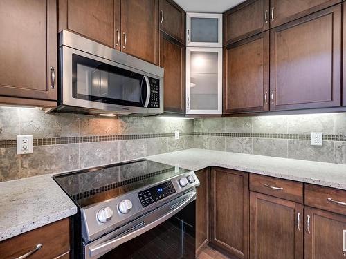 309 9603 98 Avenue, Edmonton, AB - Indoor Photo Showing Kitchen