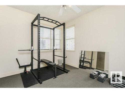 10219 111 Street, Edmonton, AB - Indoor Photo Showing Gym Room