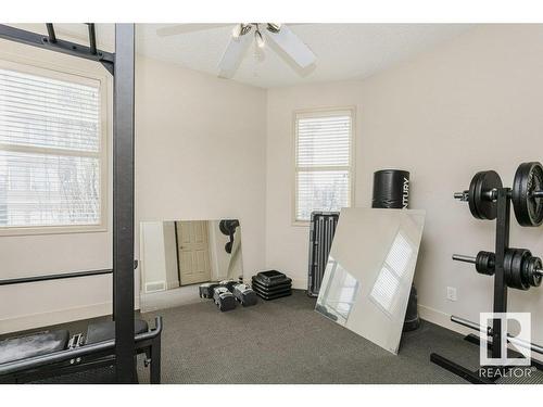 10219 111 Street, Edmonton, AB - Indoor Photo Showing Gym Room