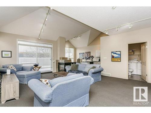 10219 111 Street, Edmonton, AB - Indoor Photo Showing Living Room