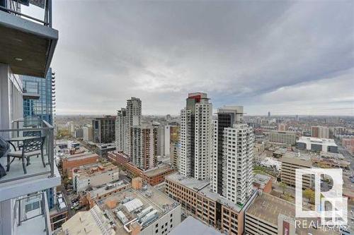 2705 10238 103 Street, Edmonton, AB - Outdoor With Balcony