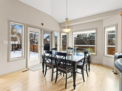 5819 110 Street, Edmonton, AB - Indoor Photo Showing Dining Room