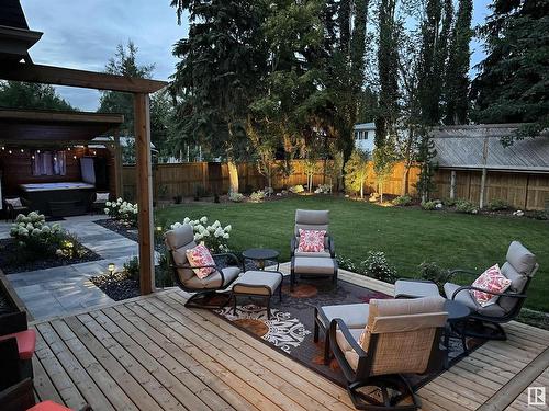 5819 110 Street, Edmonton, AB - Outdoor With Deck Patio Veranda