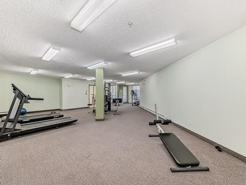 409 6315 135 Avenue, Edmonton, AB - Indoor Photo Showing Gym Room