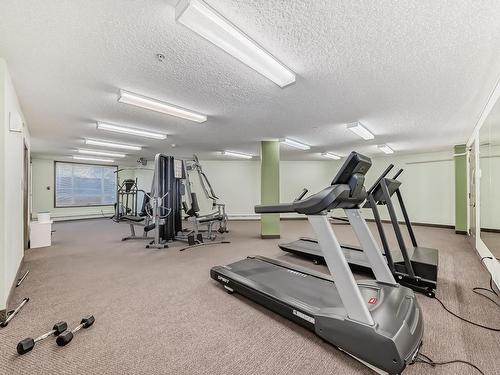 409 6315 135 Avenue, Edmonton, AB - Indoor Photo Showing Gym Room