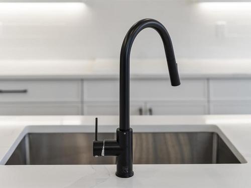 22526 98A Avenue, Edmonton, AB - Indoor Photo Showing Kitchen With Double Sink