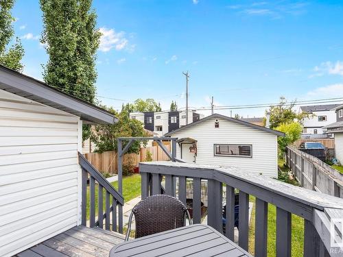 14327 103 Avenue Nw, Edmonton, AB - Outdoor With Deck Patio Veranda With Exterior