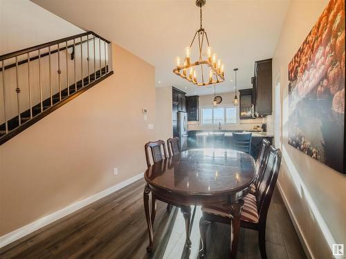 4403 115 Avenue, Edmonton, AB - Indoor Photo Showing Dining Room