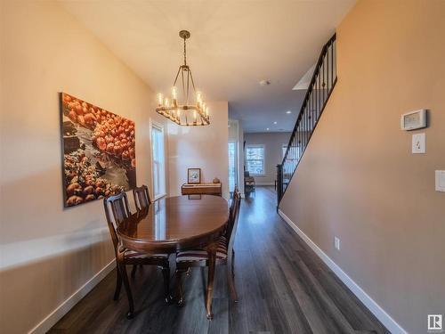 4403 115 Avenue, Edmonton, AB - Indoor Photo Showing Dining Room