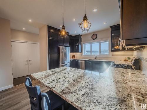 4403 115 Avenue, Edmonton, AB - Indoor Photo Showing Kitchen With Upgraded Kitchen