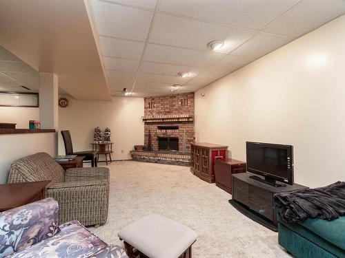 14139 30 Street, Edmonton, AB - Indoor With Fireplace