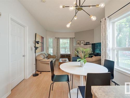 104 10719 80 Avenue Nw, Edmonton, AB - Indoor Photo Showing Dining Room