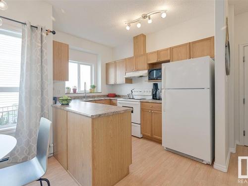 104 10719 80 Avenue Nw, Edmonton, AB - Indoor Photo Showing Kitchen With Double Sink