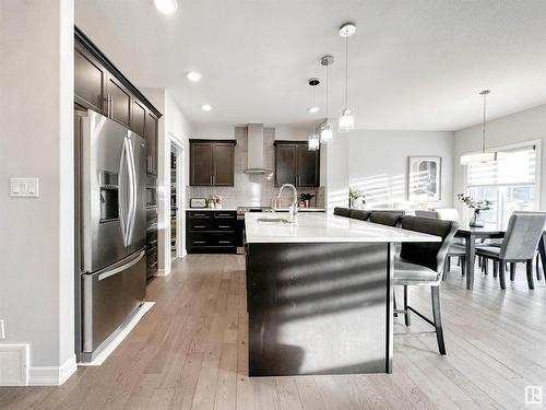 6516 Elston Loop, Edmonton, AB - Indoor Photo Showing Kitchen With Upgraded Kitchen